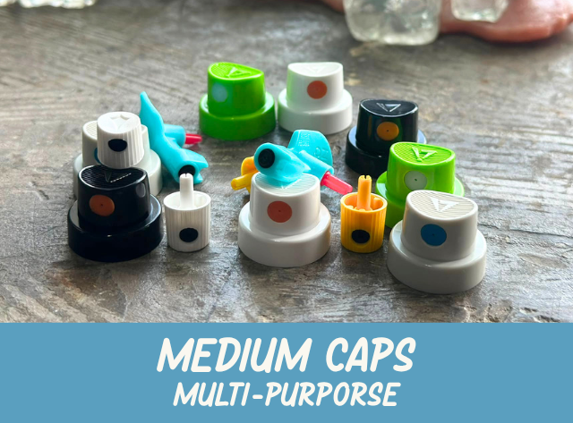 Spray Paint > Nozzles > Medium Caps