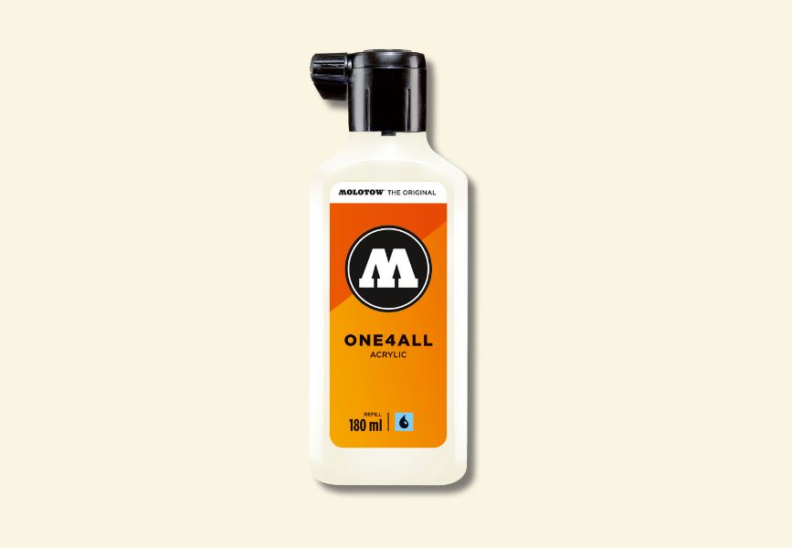 MOLOTOW ONE4ALL Refill 180ml - 229 Nature White image