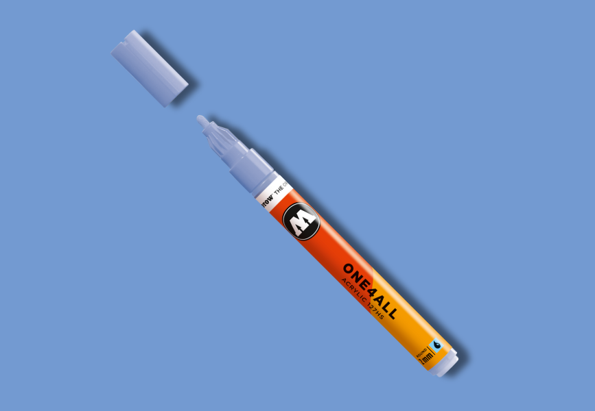 MOLOTOW ONE4ALL Marker 127HS - 209 Blue Violet Pastel image