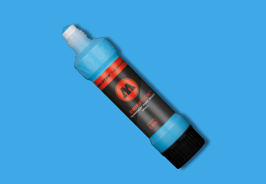 MOLOTOW Dripstick 863 DS (6mm) - Shock Blue Middle image