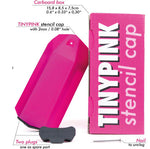 Tiny Pink Stencil Cap image 1