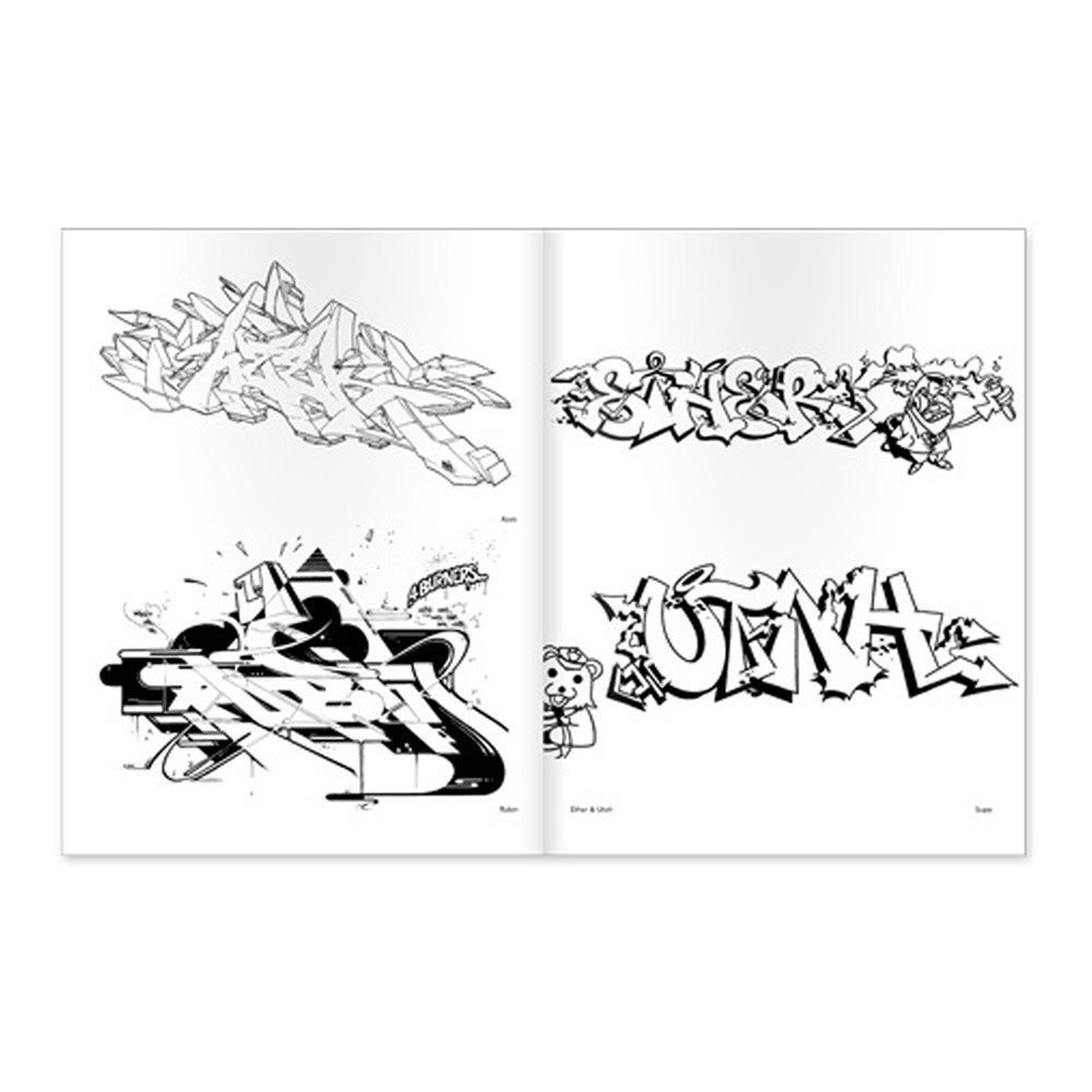 Graffiti Coloring Book : Volume 3 image 5