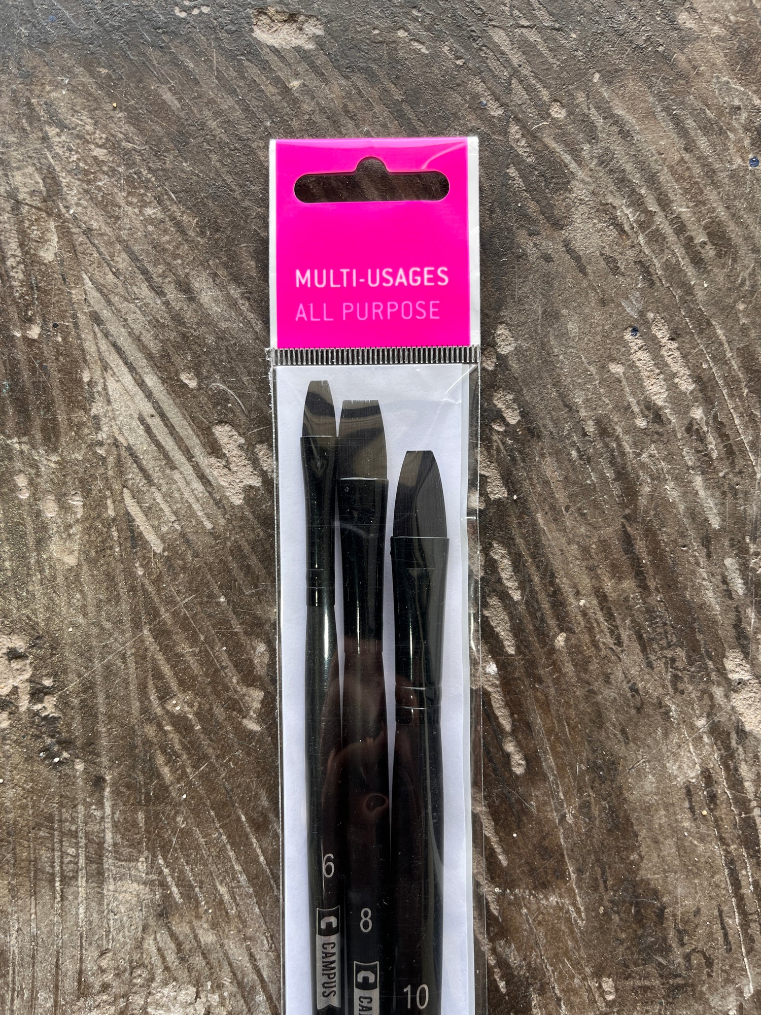 Brush Set of 3 - Flat