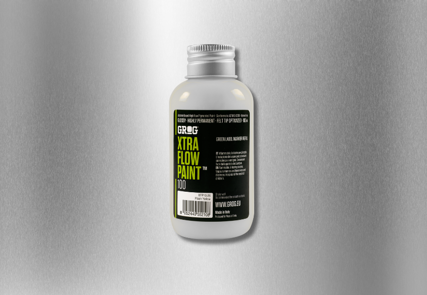 GROG Xtra Flow Paint - Burning Chrome image