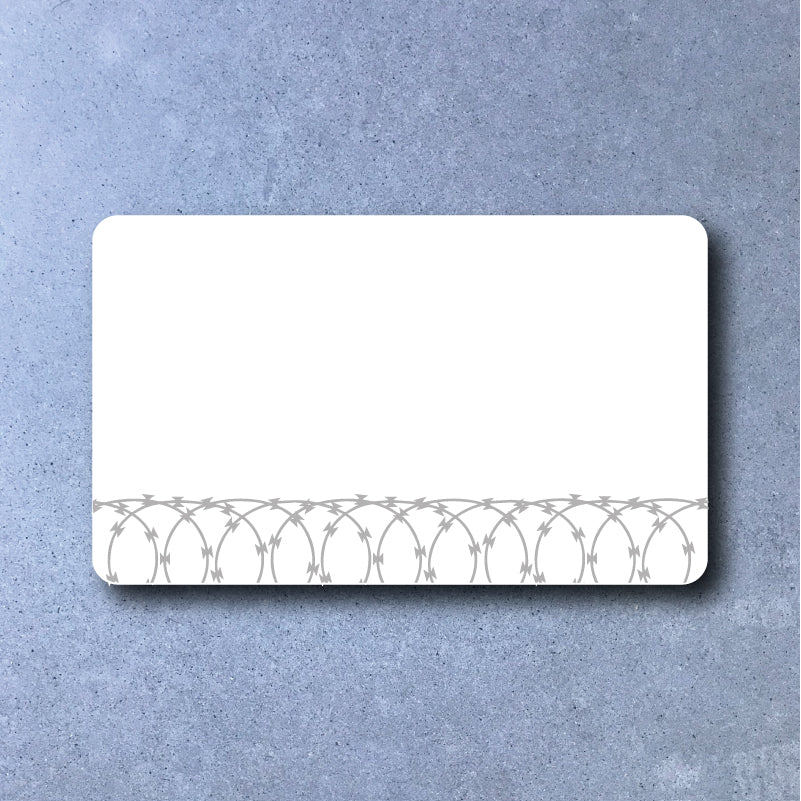 High Tack Sticker Pack 50pc - Razor Wire image 0