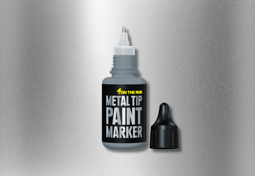OTR.8001 Metal Tip Paint Marker - Silver image