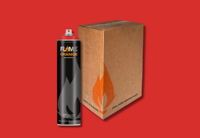 FLAME Orange 600 - Box of 6 - 304 Signal Red image