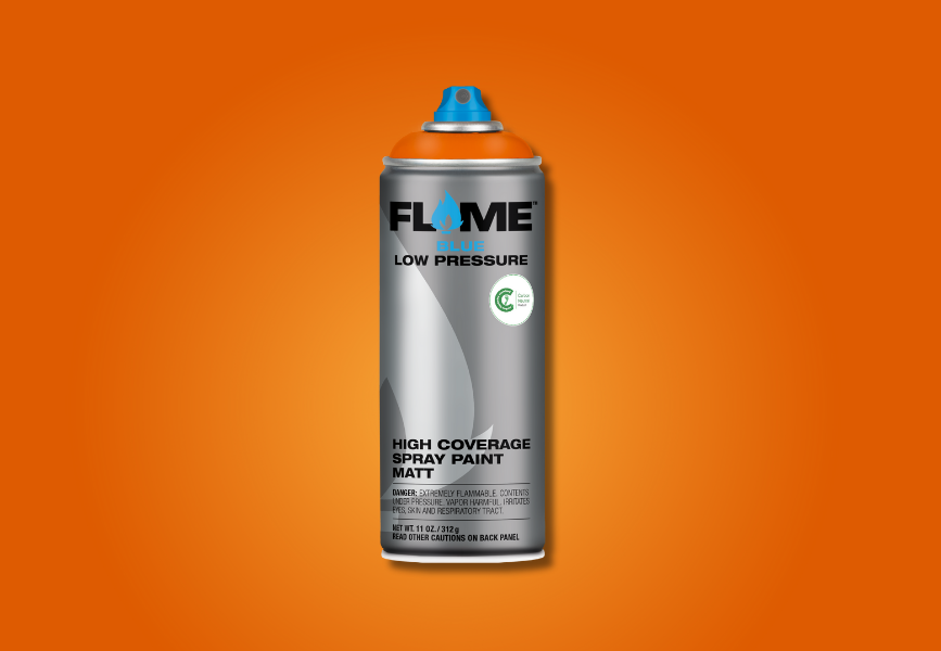 FLAME Blue Neon - 1002 Orange image