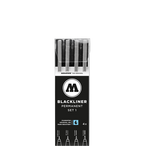 MOLOTOW Blackliner Set - 4pc - Set 1 image 0