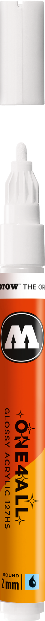 MOLOTOW ONE4ALL Glossy Marker 127HS - 251 White Gloss image