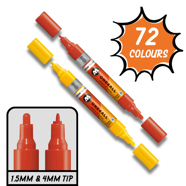 MOLOTOW ONE4ALL Marker Twin image 0