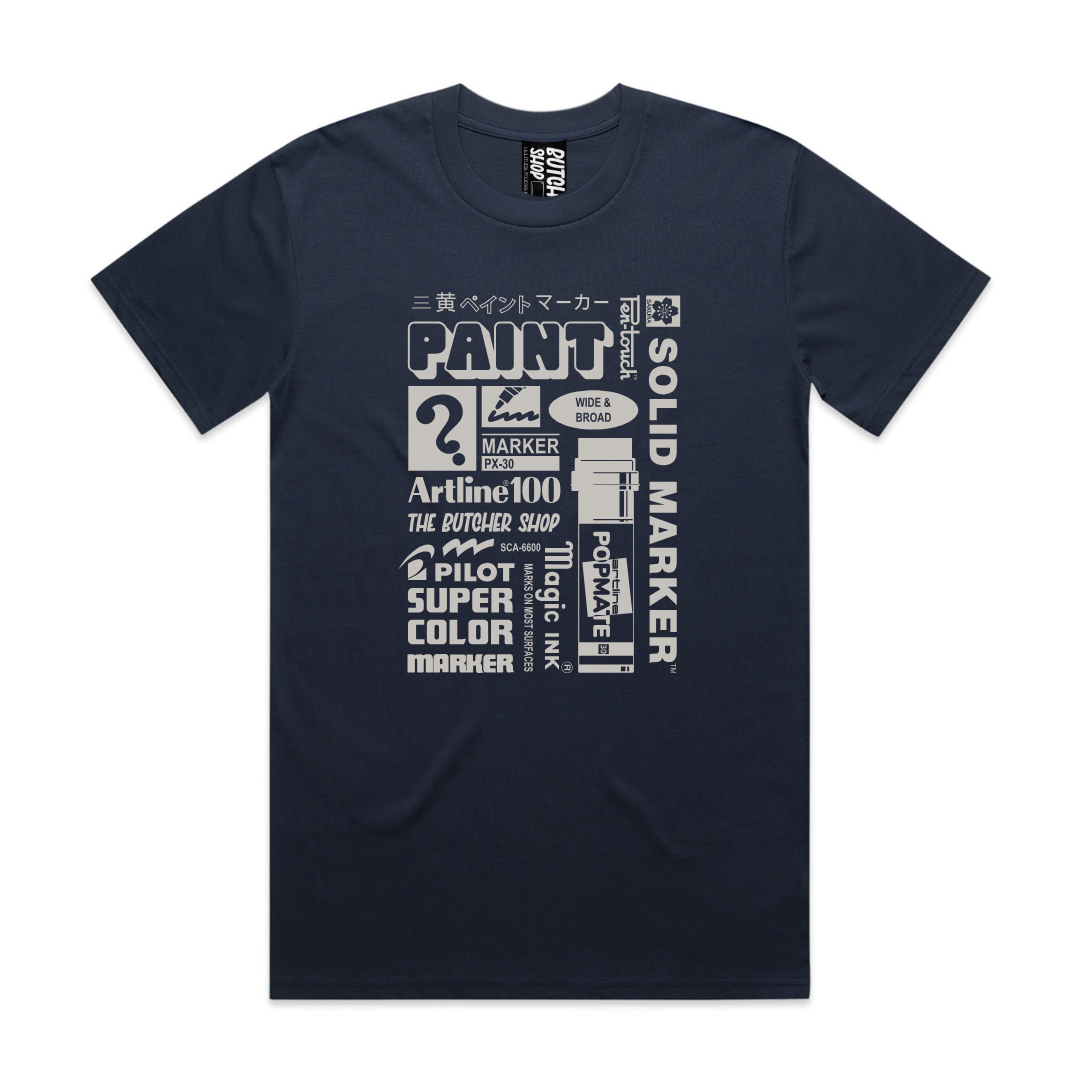 Toolbox Tee - Mens Navy image 0