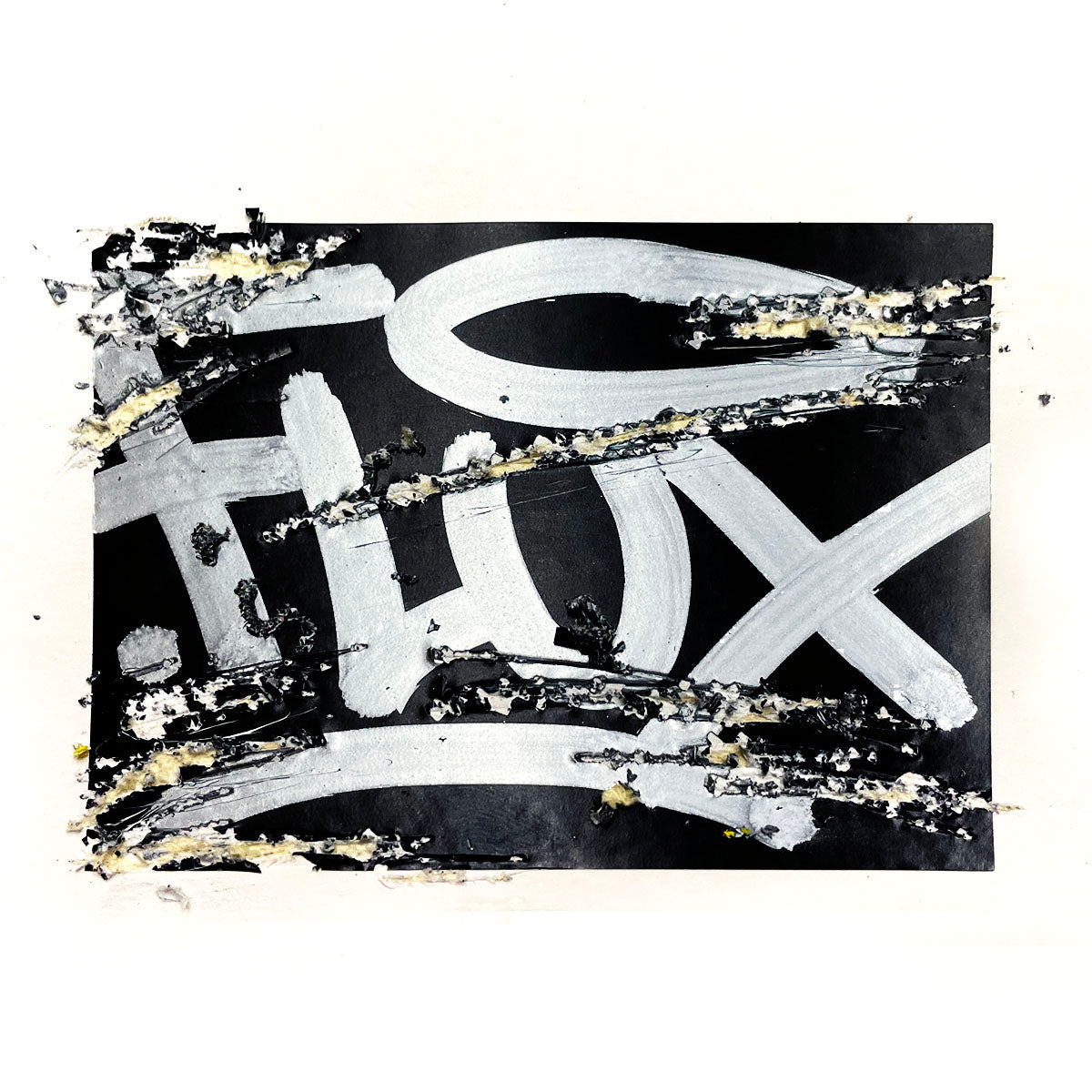 FLUX Eggshell Stickers - Black image 2