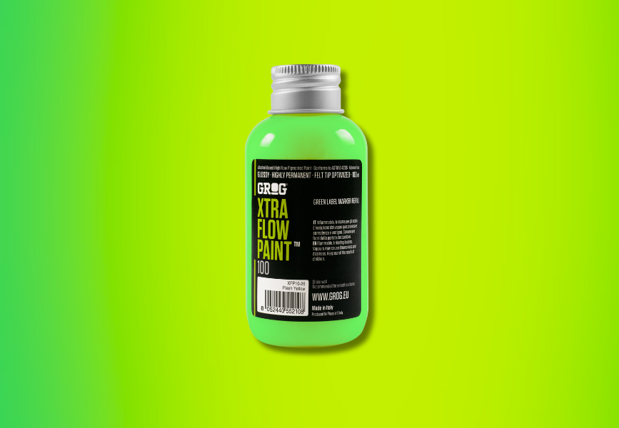 GROG Xtra Flow Paint - Neon Green image