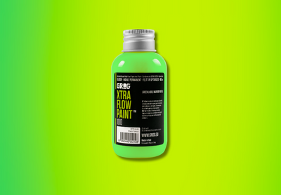 GROG Xtra Flow Paint - Neon Green image