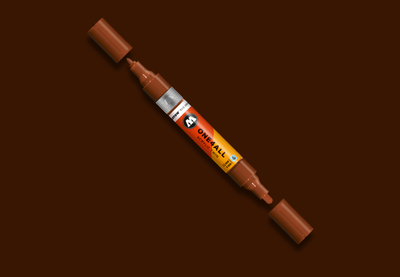 MOLOTOW ONE4ALL Marker Twin - 092 Hazelnut Brown image