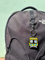 Enamel Train Keyring - Comeng New &amp; Old image 2
