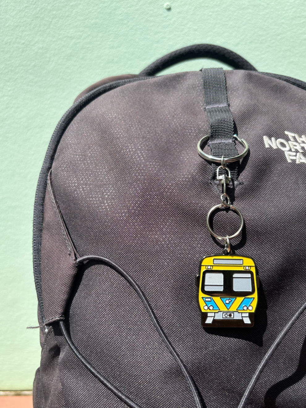 Enamel Train Keyring - Comeng New &amp; Old image 2