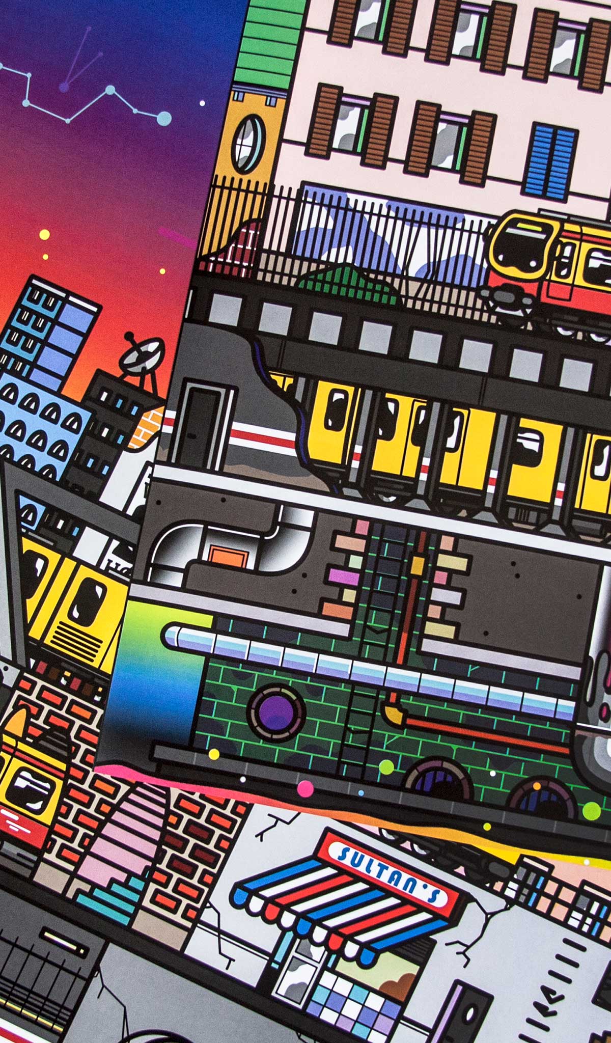 Run the City - Print image 1