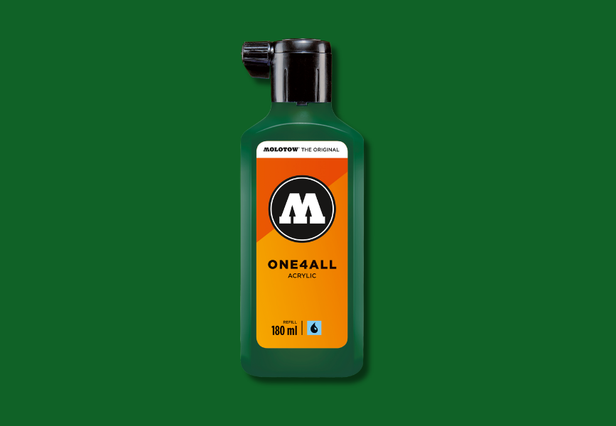 MOLOTOW ONE4ALL Refill 180ml - 096 Mister Green image