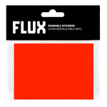 FLUX Eggshell Stickers - Red image 0