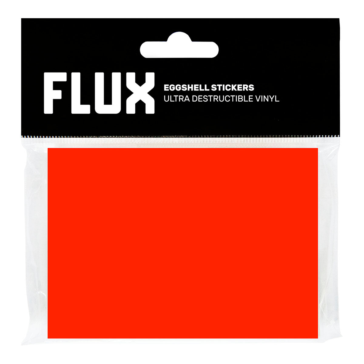 FLUX Eggshell Stickers - Red image 0