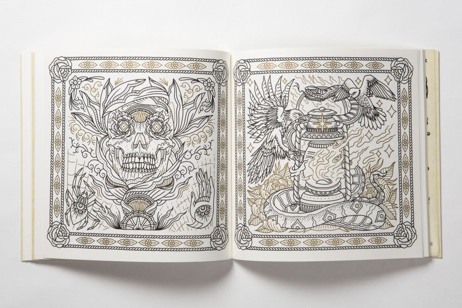 The Tattoo Flash Coloring Book image 3
