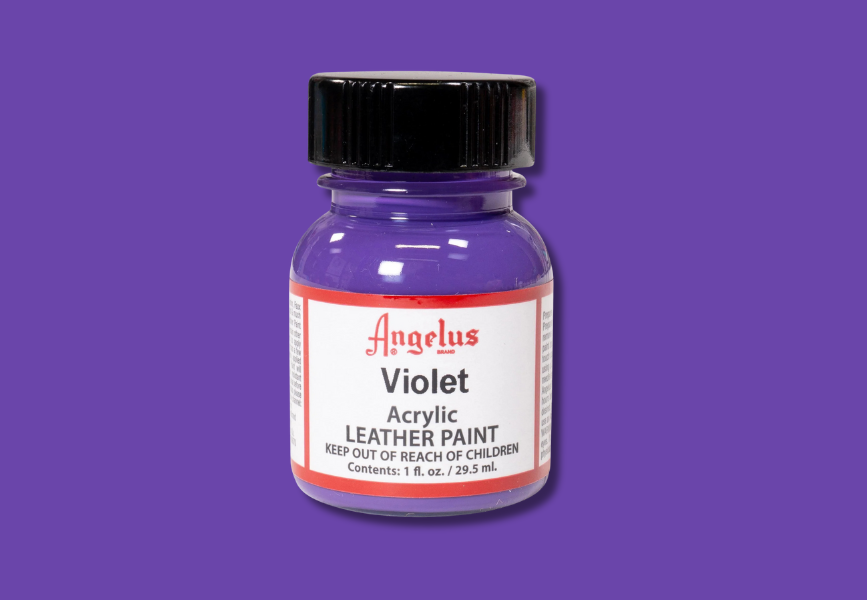Acrylic Leather Paint - Violet image