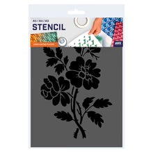 QBIX Stencil 1 Layer - Plastic - Nature - Wild Flower II image 2