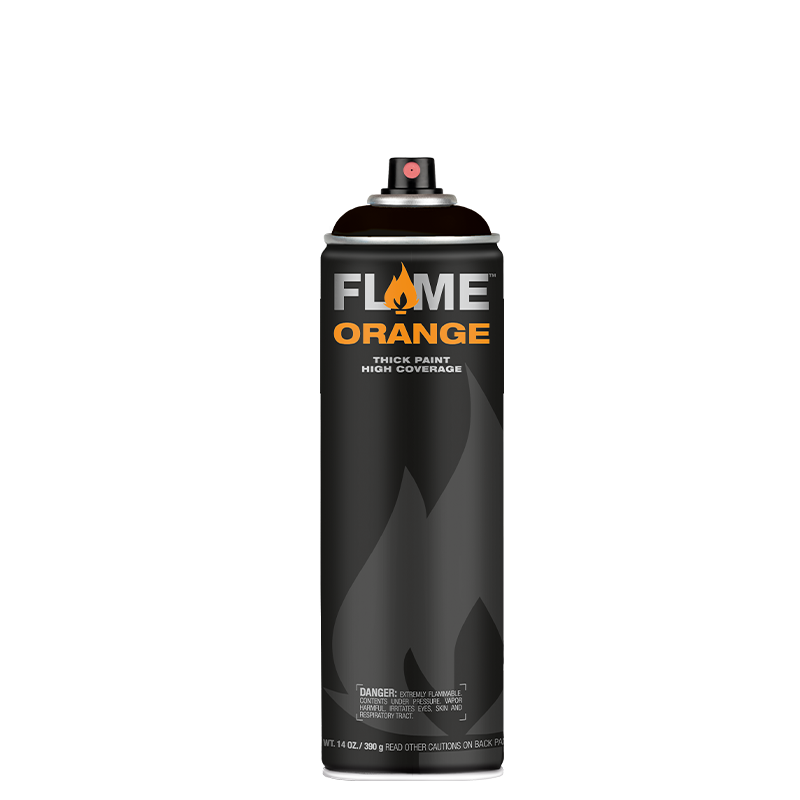 Flame Orange 500 - Thick Black image 1