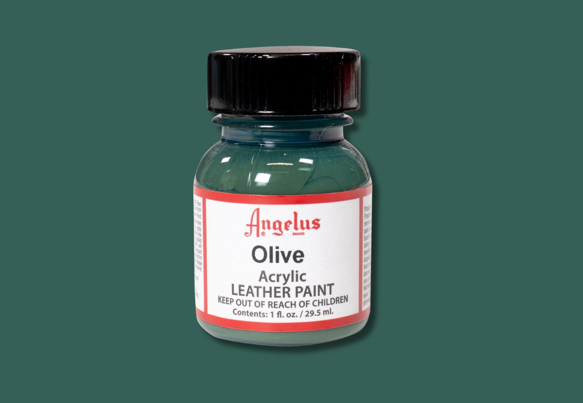 Acrylic Leather Paint - Olive image