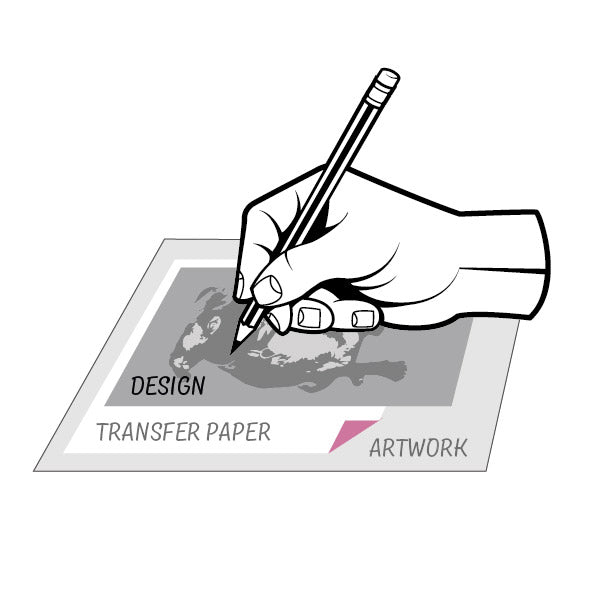 Design Transfer Paper - 30x25cm - 5 Sheet Pack image 2
