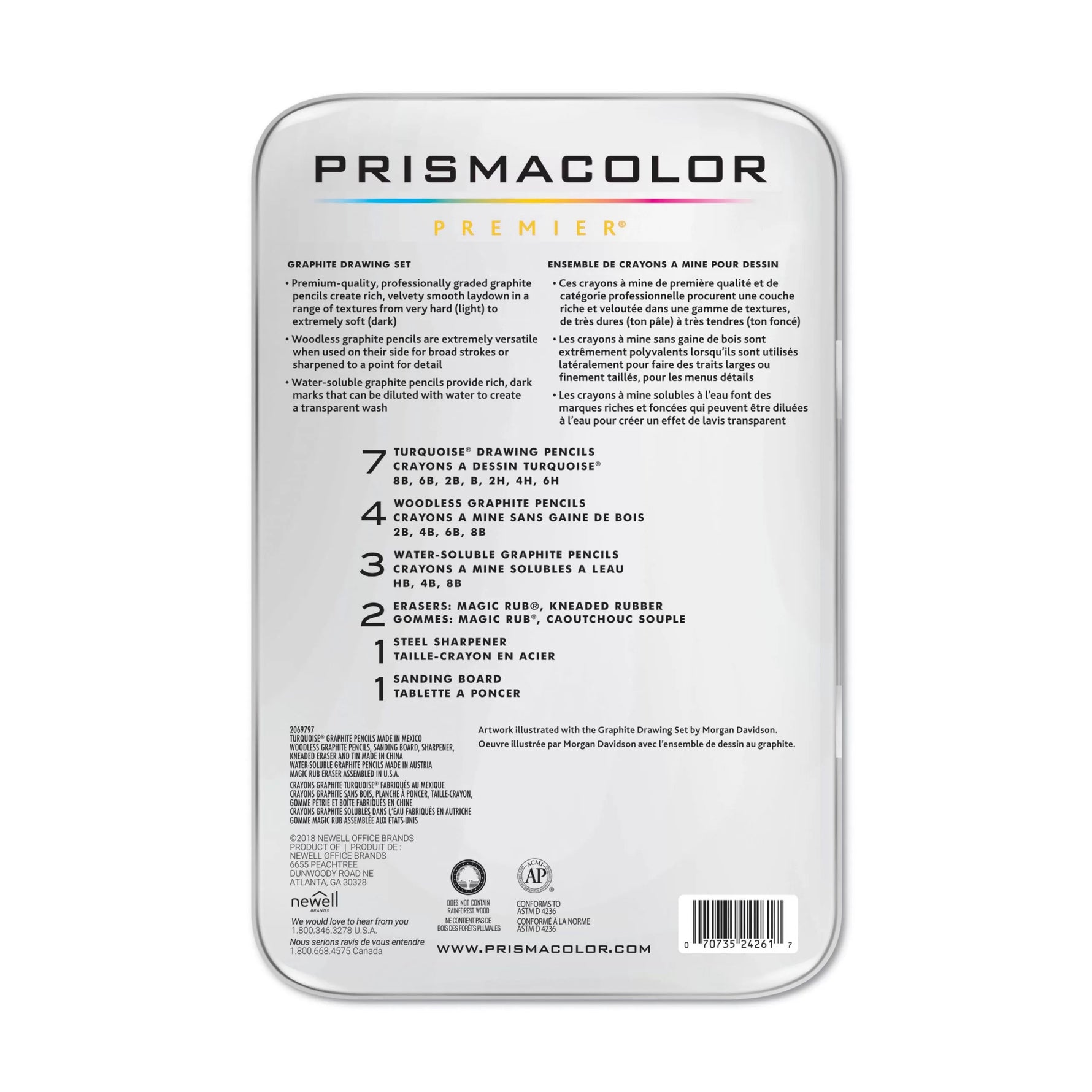 Prismacolor Graphite Drawing Set image 4