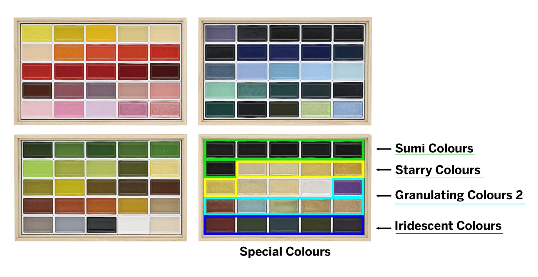 Kuretake Gansai Tambi - 100 Colour Set image 2
