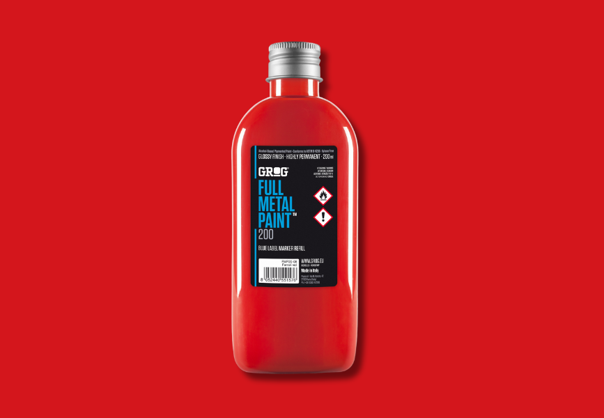GROG Full Metal Paint - Ferrari Red image