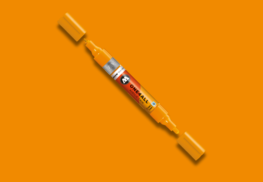 MOLOTOW ONE4ALL Marker Twin - 240 Light Orange image