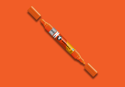 MOLOTOW ONE4ALL Marker Twin - 085 Dare Orange image