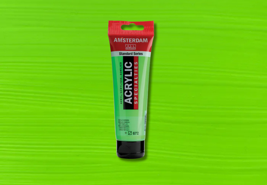 Amsterdam Standard Series Acrylic - Reflex - 672 Reflex Green image