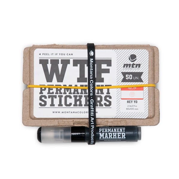 MTN WTF Sticker and Marker Set - Hey Yo image 3