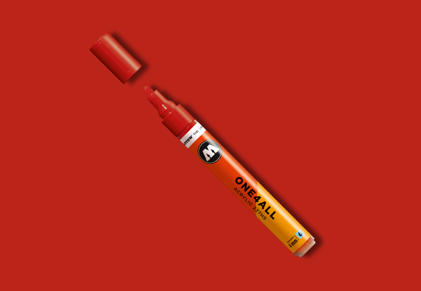 MOLOTOW ONE4ALL Marker 227HS - 245 Raspberry red image