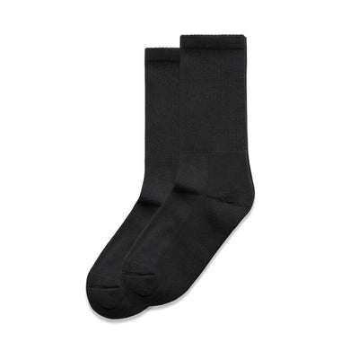 1208 Relax Socks - Black, Size US 9-13 image