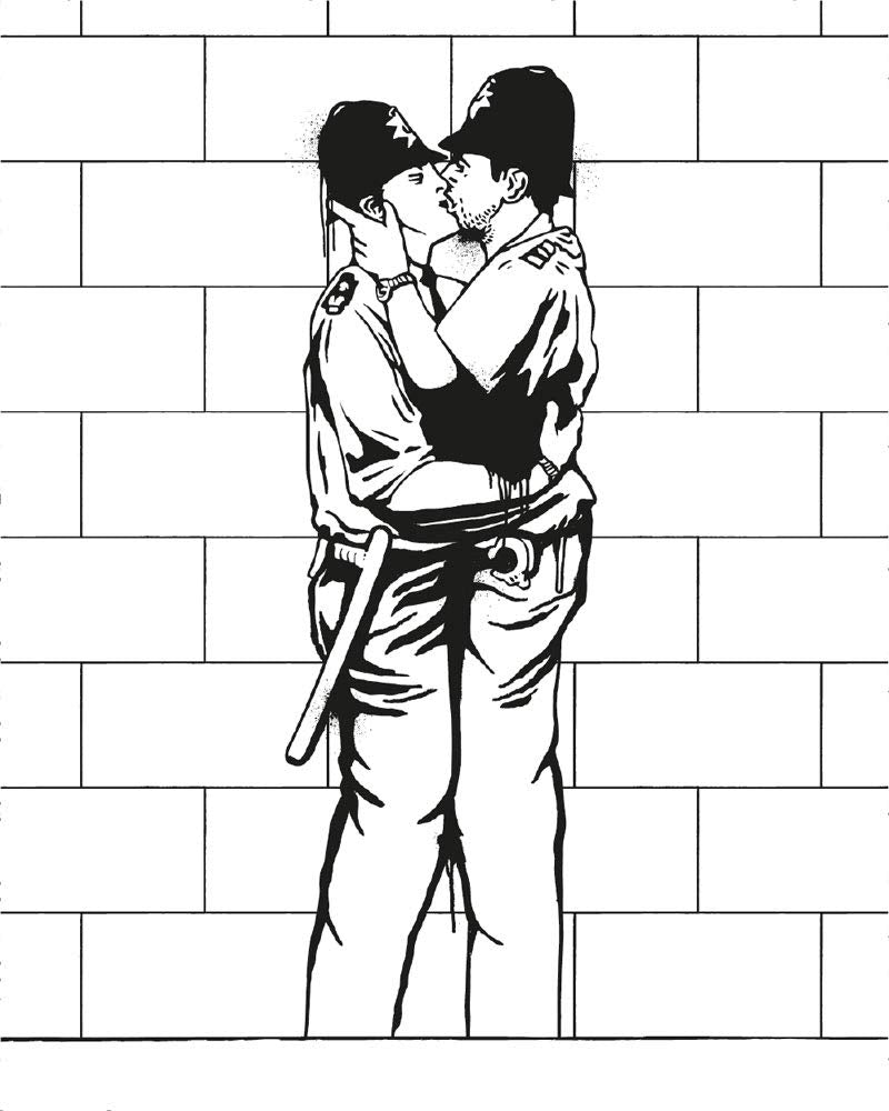 Banksy Coloring Book - Unofficial image 1