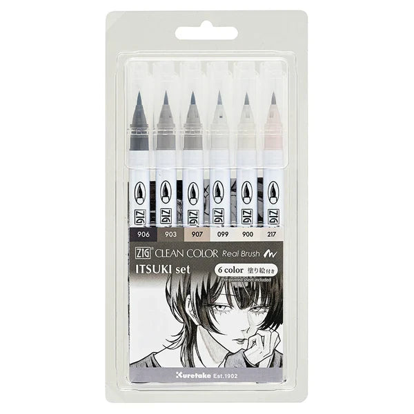 Clean Color Real Brush ITSUKI Set - 6pc