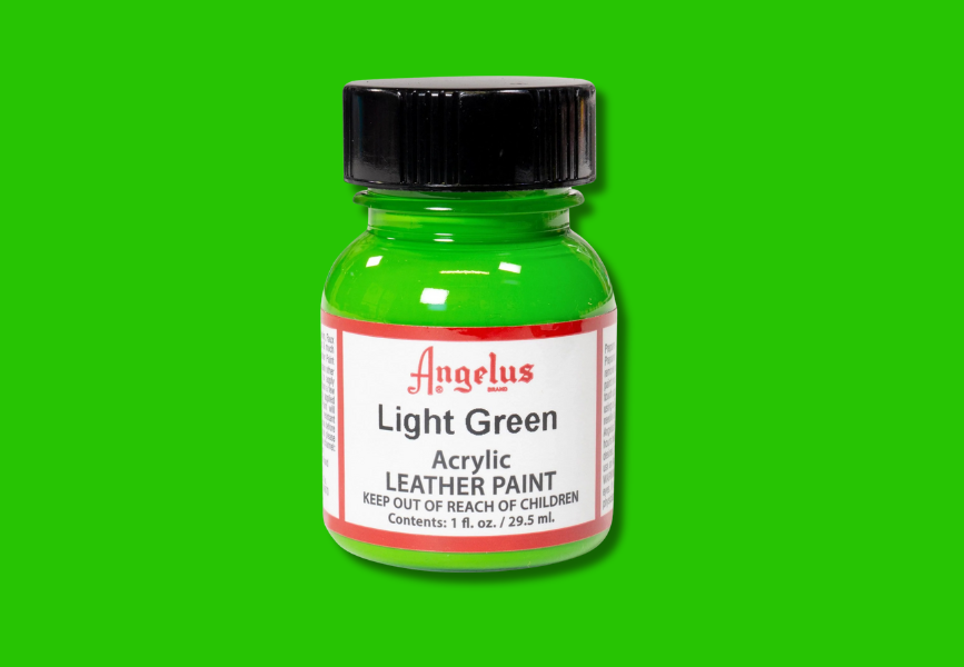Acrylic Leather Paint - Light Green image