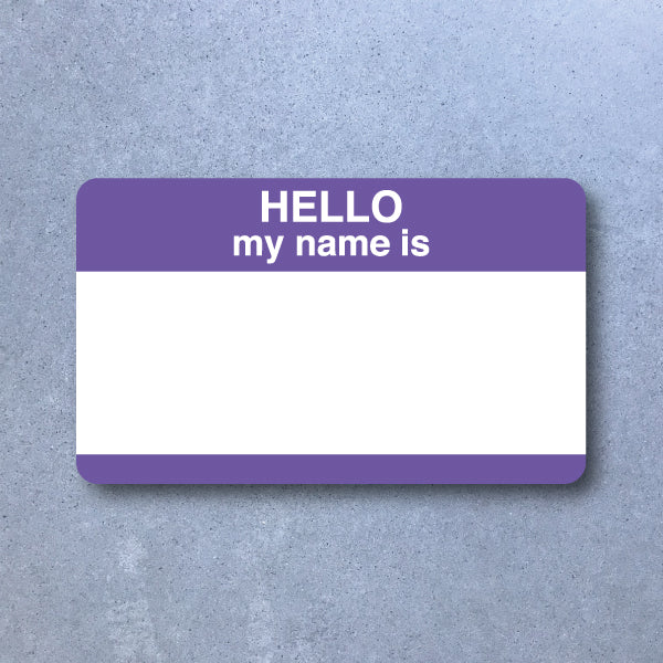 High Tack Sticker Pack 50pc - Hello Violet image 0