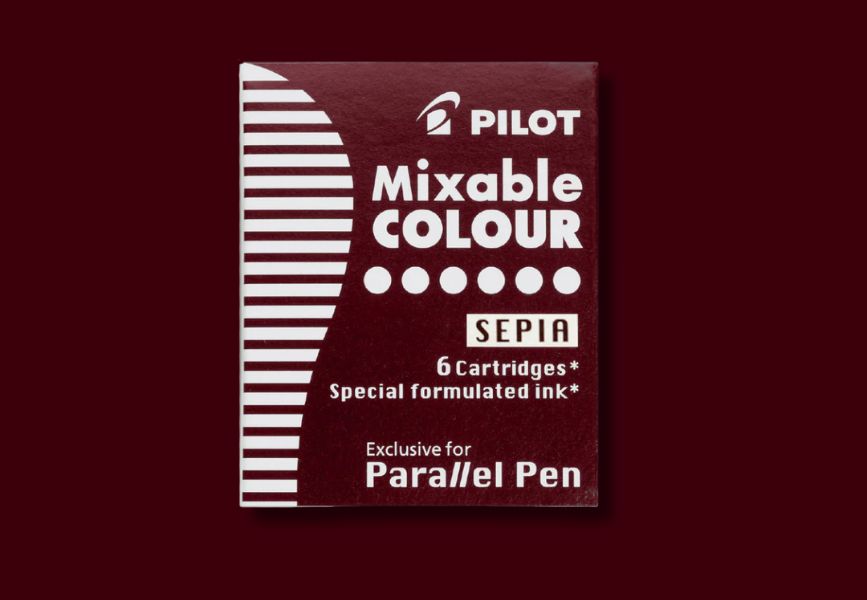Pilot Mixable Colour (Parallel Pen Refill Ink) - Sepia image
