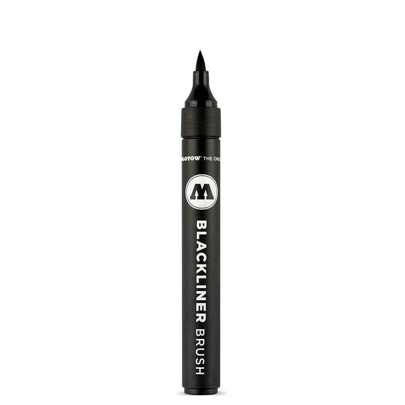 MOLOTOW Blackliner Brush Marker image 0