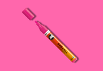 MOLOTOW ONE4ALL Marker 227HS - 217 Neon Pink Fluorescent image