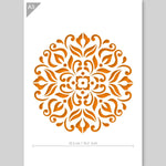 QBIX Stencil 1 Layer - Plastic - Mandala 11 image 0