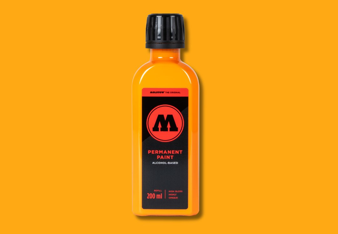 MOLOTOW Permanent Paint 200ml - Melon Yellow image
